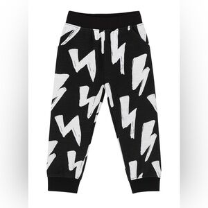 Okie Dokie lighting bolts joggers pants sweatpants